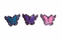 Enamel Butterfiles 10mm-