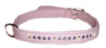 Baby Pink Collar w/ Rhinestones-