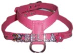 Hot Pink XXS Harness 5/8"-XXS Hot Pink Dog Harness, wholesale xxs harness, selling wholesale