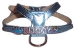 Metallic Turquoise Harness XXS-