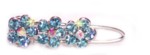 Baby Blue Flower Hair Clip-