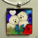 Bischon Glass Pendant 1-