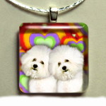 Bischon Glass Pendant 4-