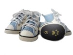 Baby Blue Dog Sneakers-