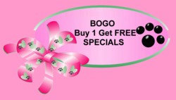 -Buy 1 leash get 1 free, free leash, BOGO free specials, dog leash specials, pink dog leash, teacup puppy lesshes, black leashes