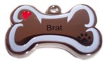 Brat Stainless Steel Charm-