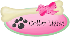 -Pets collar lights, wholesale pet collar lights, dog collar lights, light up tags, red collar light, white collar light, dog tag lights, cat collar lights, light up dog collars, bright light dog collars
