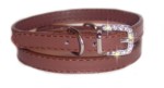 Chocolate Brown Collar 3/8"-