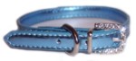 Metallic Turquoise (Blue) Collar 3/8"-