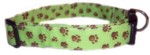 Maisy-neon green dog collar, wholesale dog collars, pet collars, fabric pet collars, 