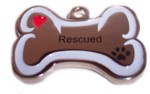 Rescued Stainless Steel Charm-